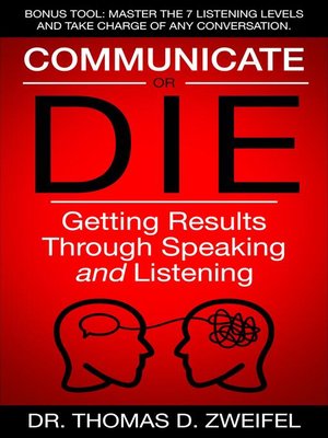 cover image of Communicate or Die